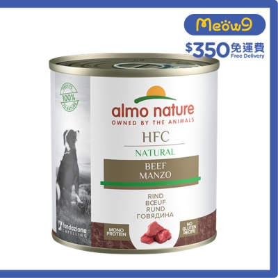 ALMO NATURE HFC Natural 牛肉 (290g) almo nature 狗罐頭 image