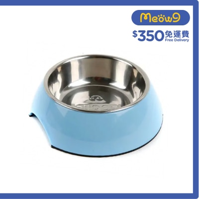 休普 圓型寵物碗 (S) (藍色) - 休普