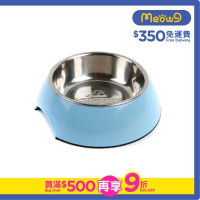 休普 圓型寵物碗 (S) (藍色) - 休普