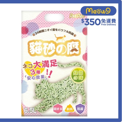 PETPAL 貓砂の腐 *綠茶味* 豆腐砂 (6.5L) - PetPal