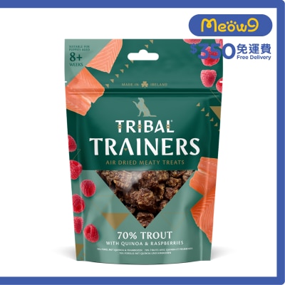 TRIBAL 鱒魚覆盆子訓練小食 (80g) 凍乾狗小食 - TRIBAL