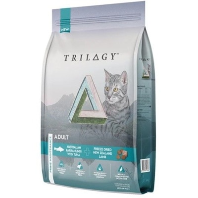 TRILOGY Australian Baamundi & Tuna + Freeze dried New Zealand Lamb Cat Food (5kg)- TRILOGY