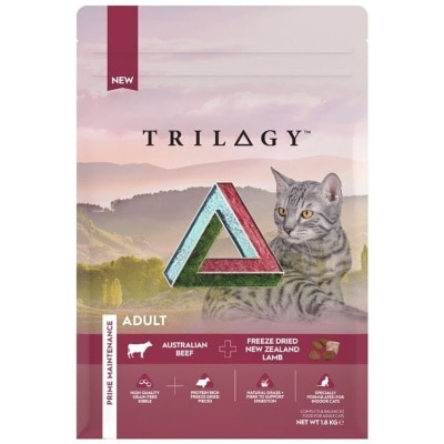 TRILOGY Australian Beef with Freeze Dried New Zealand Lamb Cat Food (1.8kg) - TRILOGY