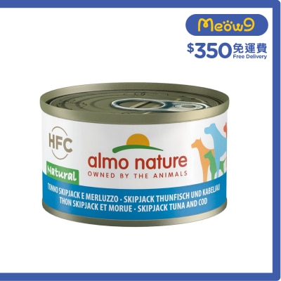 ALMO NATURE HFC Natural *Skipjack Tuna & Cod* (95g) almo nature Dog Can