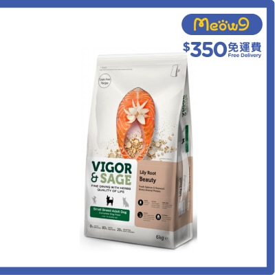 VIGOR & SAGE 百合美毛小型成犬糧 6kg - VIGOR & SAGE