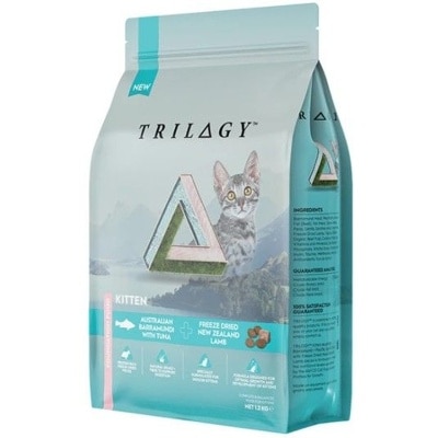 TRILOGY 奇境 澳洲尖吻鱸魚及吞拿魚＋5%紐西蘭羊肺凍乾 幼貓糧 (1.2kg) - TRILOGY