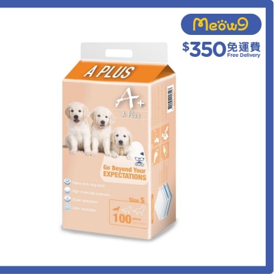 A PLUS 強力吸水除臭寵物尿墊 (S) 33x45cm - 100片 - A PLus 狗尿墊