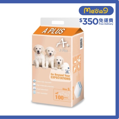 A PLUS 強力吸水除臭寵物尿墊 (S) 33x45cm - 100片 - A PLus 狗尿墊