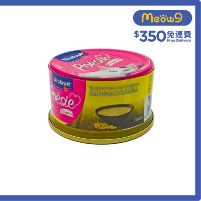 維牠卡夫 燉雞肉佐玉米+鯛魚 貓罐頭 (80g) - 維牠卡夫