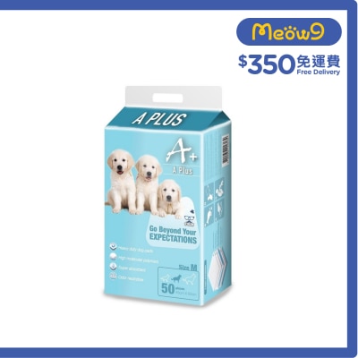 A PLUS Heavy Duty Pet Sheet (M) 45x60cm - 50pcs - A PLus Pet Training Sheets 