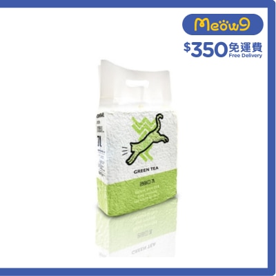青蘋果綠茶味秒結豆腐貓砂(7L) - WEWE