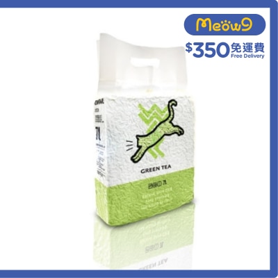 WEWE 青蘋果綠茶味秒結豆腐貓砂(7L) - WEWE