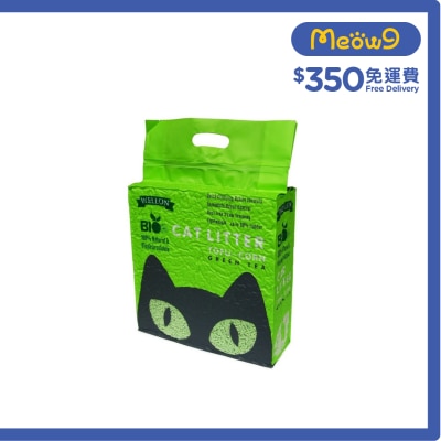 威龍 - 豆腐粟米貓砂 (綠茶味) (6L/2.5kg) - 威龍