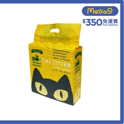 WELLON Tofu Cat Litter (Original) (6L/2.5kg)- WELLON