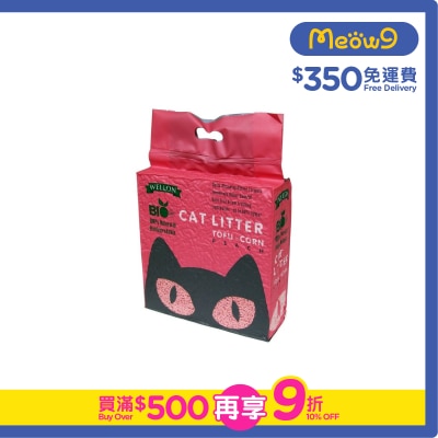 WELLON Tofu Cat Litter (Peach) (6L/2.5kg)- WELLON