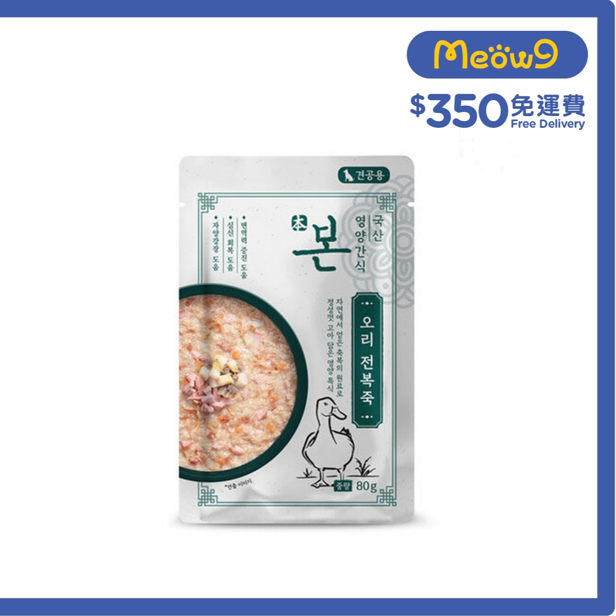 Homemade Dried Pollock & Abalone Hwangtae Congee Rice Poidge Dog Pouch (80g) - HomeMade