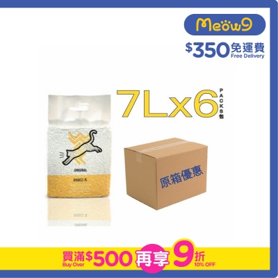 WEWE - [BoxSet] Tofu Cat Litter - Original (7L x 6)- WEWE