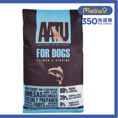 AATU 80/20 野生三文魚防敏天然全犬糧 (10kg) - AATU