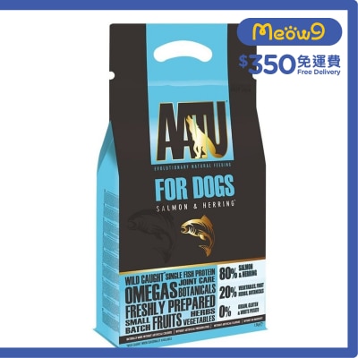 AATU - 80/20 野生三文魚防敏天然全犬糧 (1.5kg) - AATU