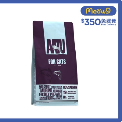 AATU 85/15 野生三文魚蔬菜無穀物防敏天然全貓糧 (3kg) - AATU