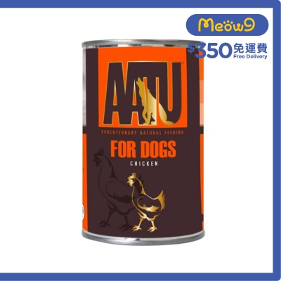 AATU - 90/10 雞肉全犬配方罐頭 (400g) - AATU