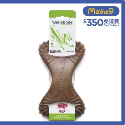BENEBONE *煙肉味*搖擺潔齒狗咬玩具 (M) - Benebone