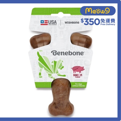 BENEBONE *煙肉味*叉骨狗咬玩具 (M) - Benebone