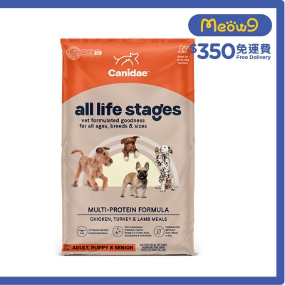 CANIDAE 原味全犬配方狗糧 (雞, 火雞, 羊肉) 40磅 - CANIDAE 咖比