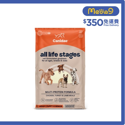 CANIDAE 原味全犬配方狗糧 (雞, 火雞, 羊肉) 40磅 - CANIDAE 咖比