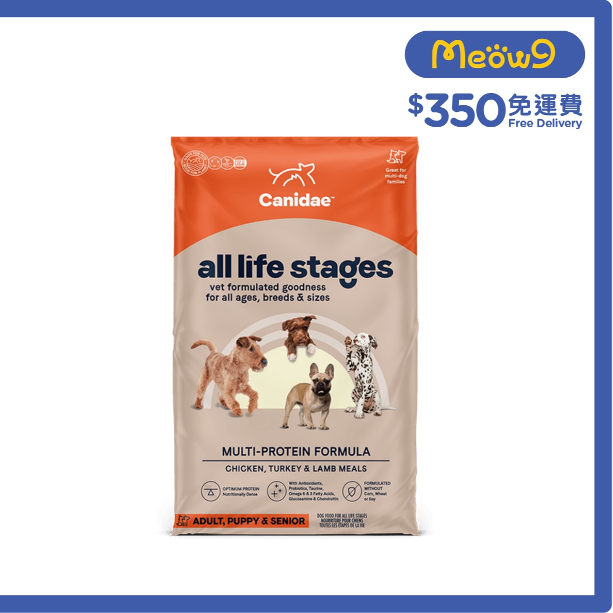 CANIDAE 原味全犬配方狗糧 (雞, 火雞, 羊肉) 40磅 - CANIDAE 咖比