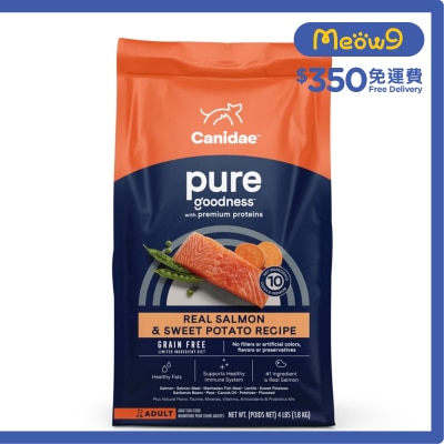 CANIDAE - 無穀物海洋成犬配方狗糧 (三文魚+甜薯) 12磅 - CANIDAE 咖比