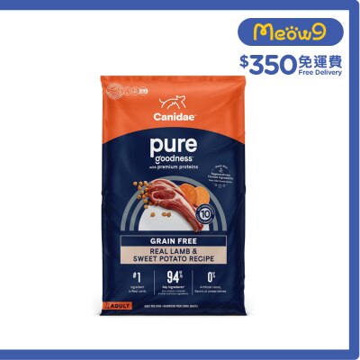 CANIDAE 無穀物元素成犬配方狗糧(羊肉+甜薯) 22磅 新配方  - CANIDAE 咖比