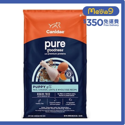 CANIDAE 無穀物幼犬糧 (12磅)狗糧 - CANIDAE 咖比