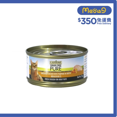 CANIDAE - 無穀物雞絲與南瓜貓罐頭 (70g) - CANIDAE 咖比