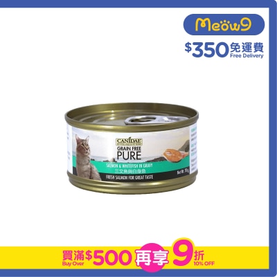 CANIDAE 無穀物 三文魚與白身魚貓罐頭 (70g)  - CANIDAE 咖比