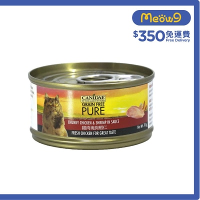 CANIDAE PURE Chunky Chicken & Shrimp in Sauce (70g)- CANIDAE