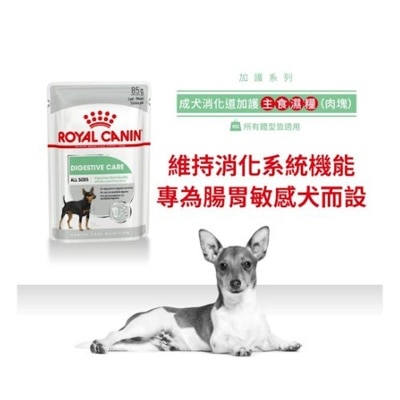 皇家 CCN成犬消化道加護主食袋裝狗濕糧(肉塊)(85g) - 皇家