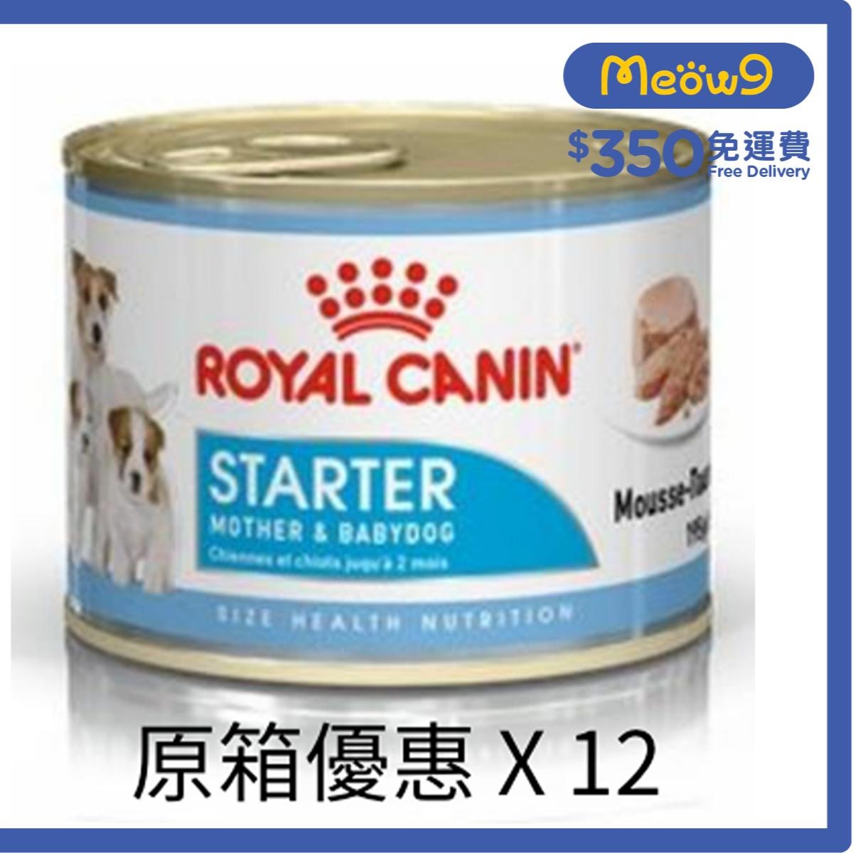 ROYAL CANIN SHN Starter Mousse for Mother & Babydog (195g x12) Dog Can  - ROYAL CANIN