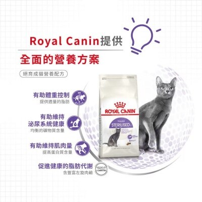 ROYAL CANIN FHN絕育成貓營養配方(10kg)貓糧 - 皇家