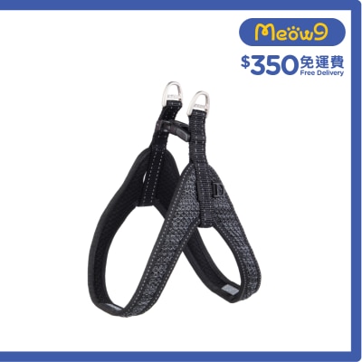 ROGZ Utility Fast-Fit Harness (M) Black