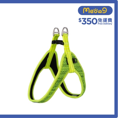 ROGZ Utility Fast-Fit Harness 胸帶 (M) 螢光黃色