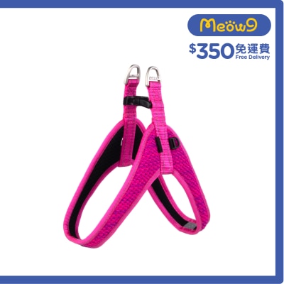 ROGZ - Utility Fast-Fit Harness 胸帶 (M) 粉紅色