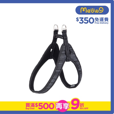 ROGZ - Utility Fast-Fit Harness 胸帶 (M/L) 黑色