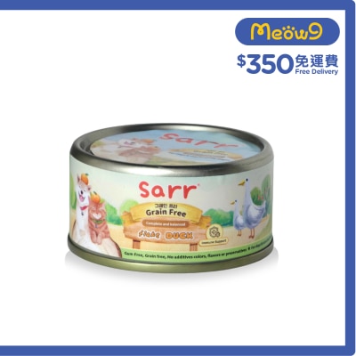 SARR - 全齡貓狗罐(肉絲湯汁)免疫系統(鴨胸肉+雞湯) (80g) #250122