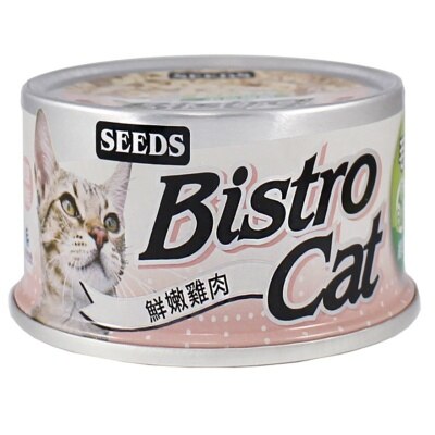 種子 [Bistro Cat] 鮮嫩雞肉+維他命B群 (80g) 貓罐頭 820635
