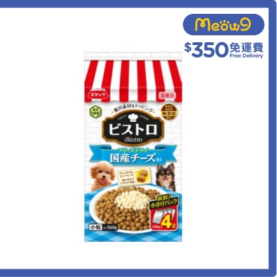 SMACK BISTRO 無穀小型犬糧 拌凍乾-日本芝士粒 (560g) SM1278