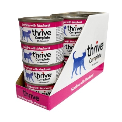 OTHERS Thrive - [Value Pack] Complete Adult *Sardine with Mackerel* Cat Can (75g x12)