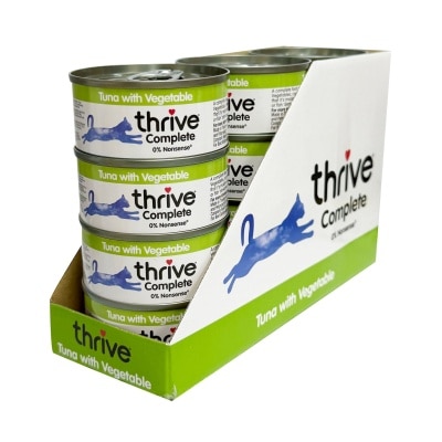 OTHERS Thrive - [Value Pack] Complete Adult *Tuna&Vegetable* Cat Can (75g x12)