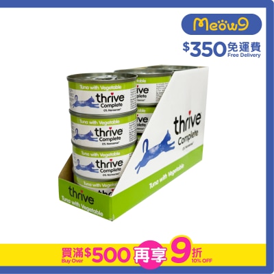 OTHERS - Thrive - [原條優惠] 吞拿魚+蔬菜 成貓罐頭 (75g x12)
