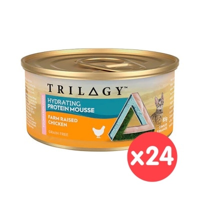 TRILOGY Kitten Hydrating Protein Mousse Farm Raised Chicken Cat Can (85g x 24)